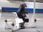 В Москве прошили испытания летающего мотоцикла